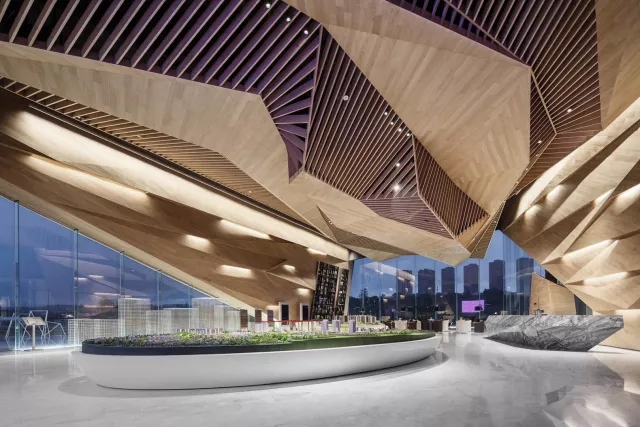 主展厅室内空间，k8凯发构筑设计